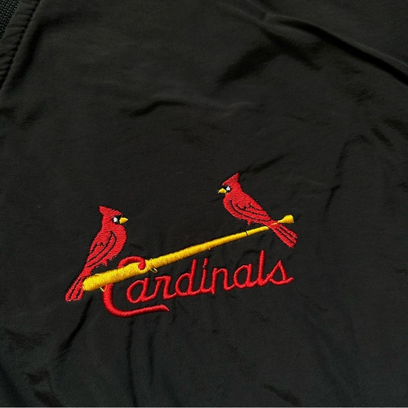 Vintage 90s Rawlings Baseball Warmup Pullover St. Louis Cardinals Large - Picture 3 of 5